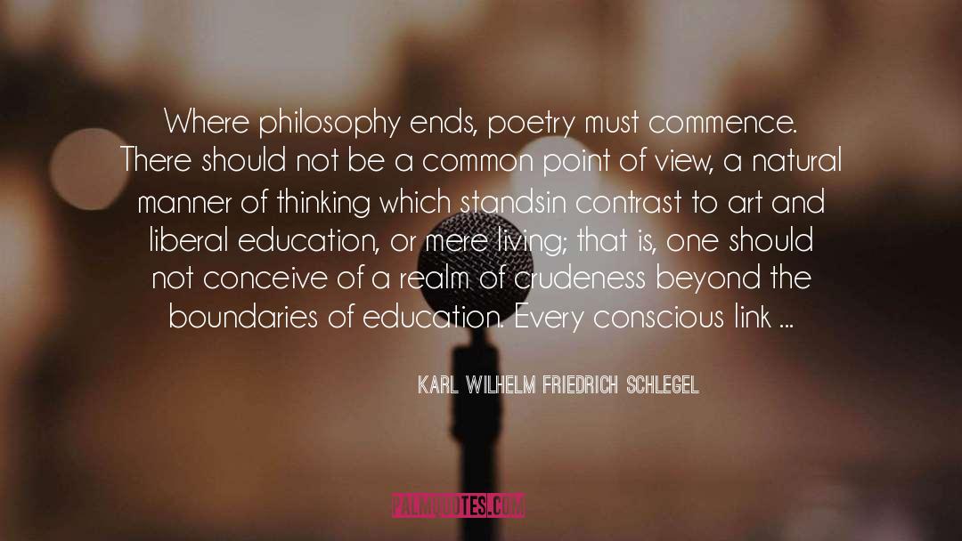 Liberal Education quotes by Karl Wilhelm Friedrich Schlegel