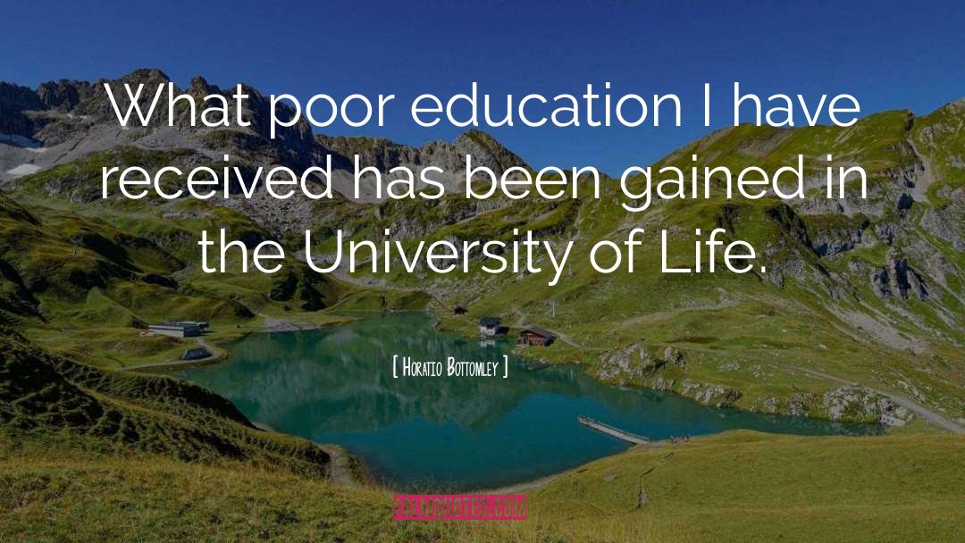 Liberal Education quotes by Horatio Bottomley