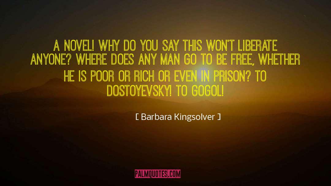 Liberate quotes by Barbara Kingsolver