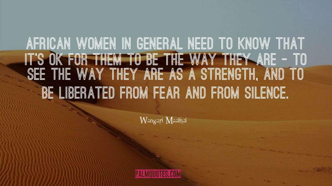 Liberated quotes by Wangari Maathai