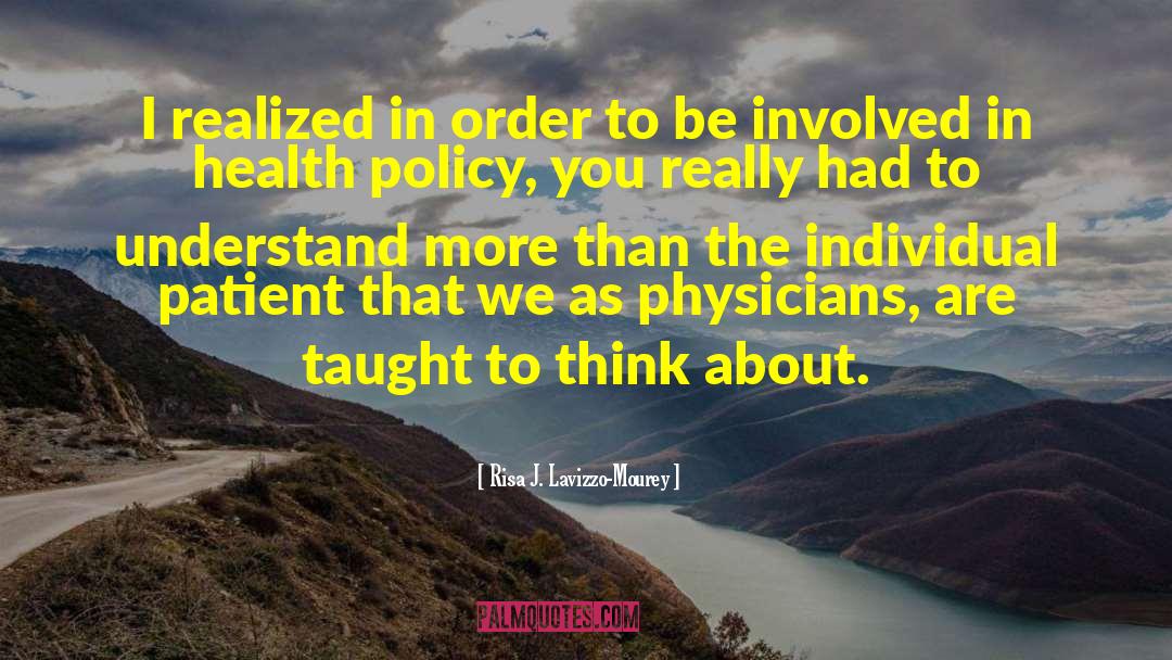 Liberation About Thinking quotes by Risa J. Lavizzo-Mourey
