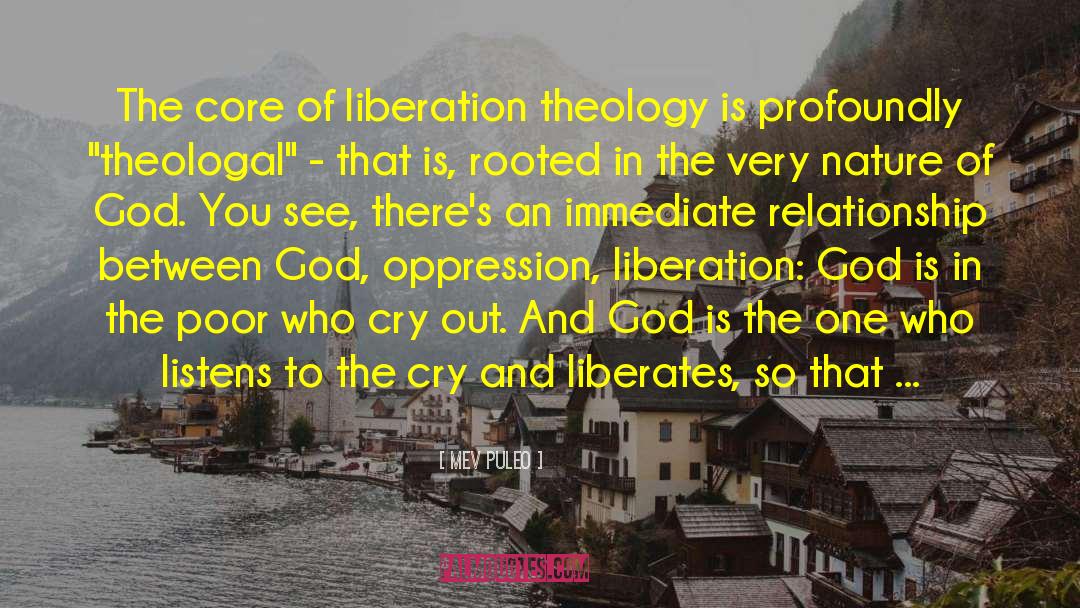 Liberation Theology quotes by Mev Puleo