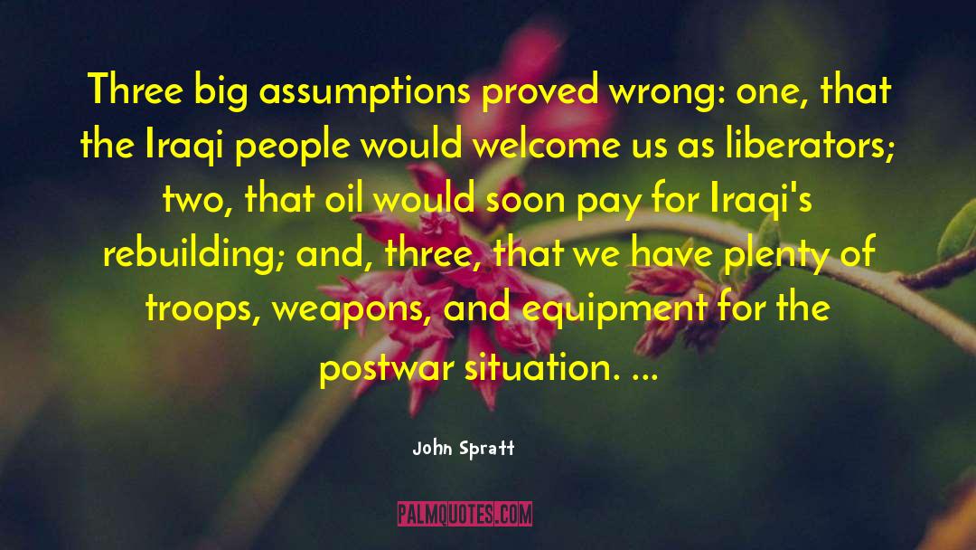 Liberators quotes by John Spratt