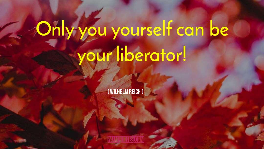 Liberators quotes by Wilhelm Reich