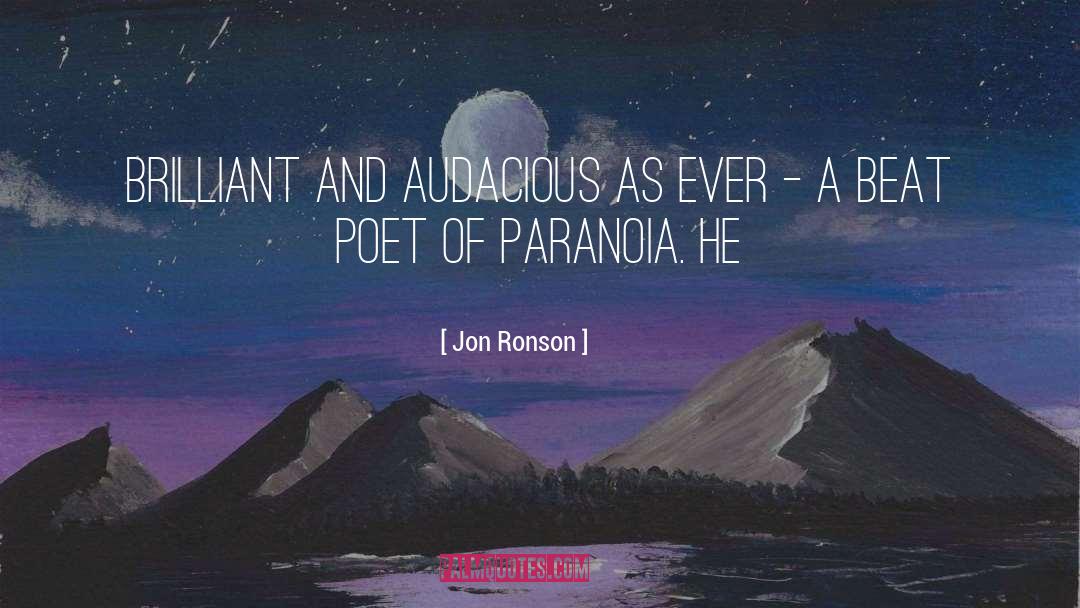 Liberia Poet quotes by Jon Ronson