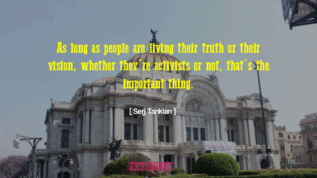 Liberian Activists quotes by Serj Tankian