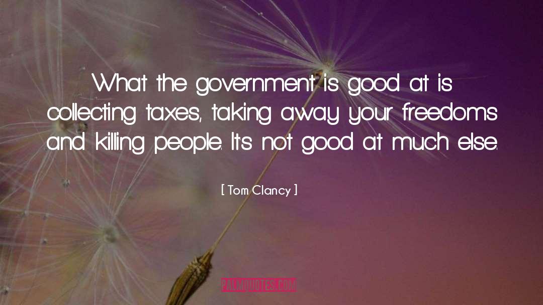 Libertarian Party quotes by Tom Clancy