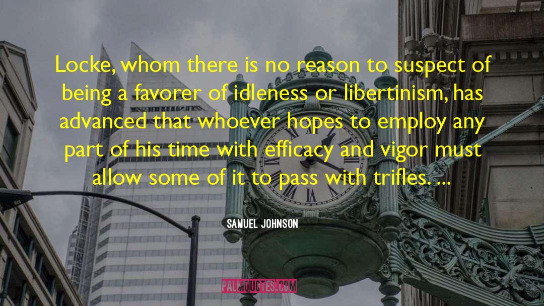 Libertinism quotes by Samuel Johnson