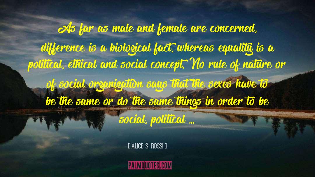 Liberty And Equality quotes by Alice S. Rossi