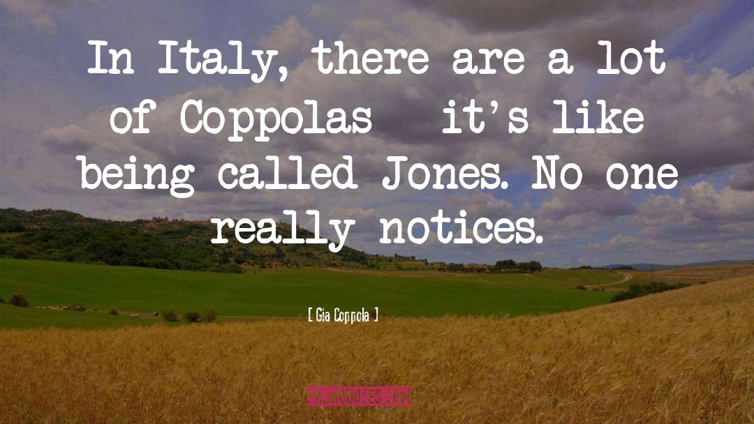 Libonati Italy quotes by Gia Coppola