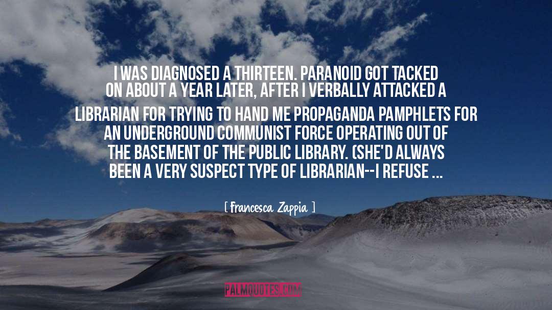 Librarians quotes by Francesca Zappia