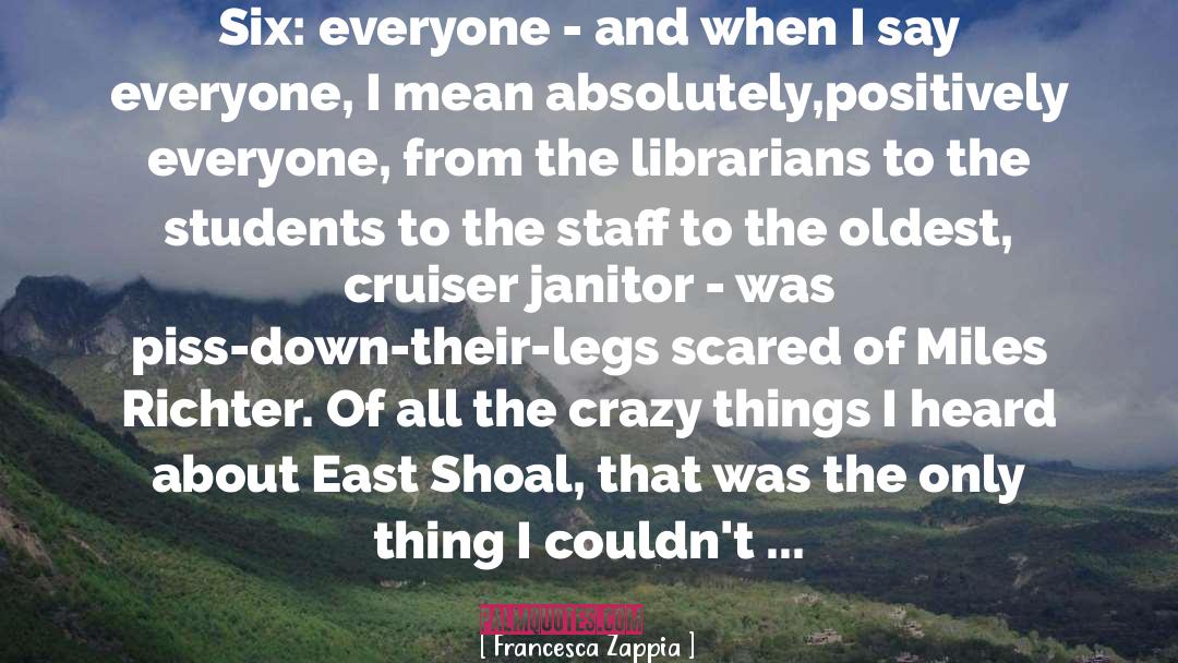 Librarians quotes by Francesca Zappia