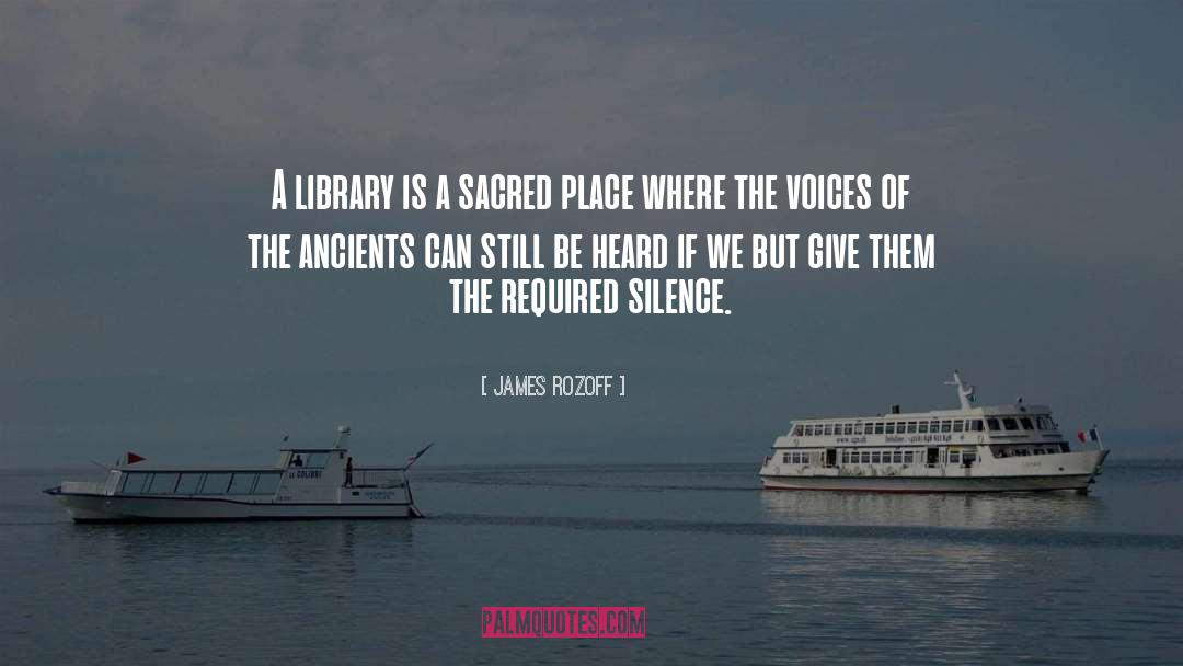 Library Books quotes by James Rozoff