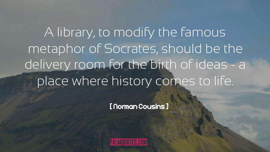 Library Books quotes by Norman Cousins