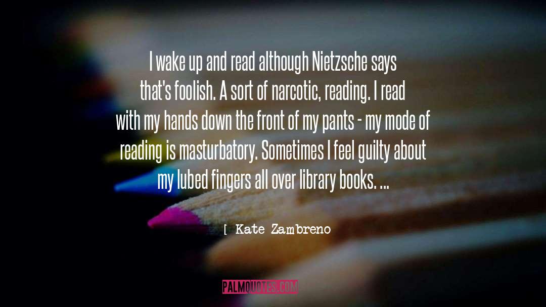 Library Books quotes by Kate Zambreno