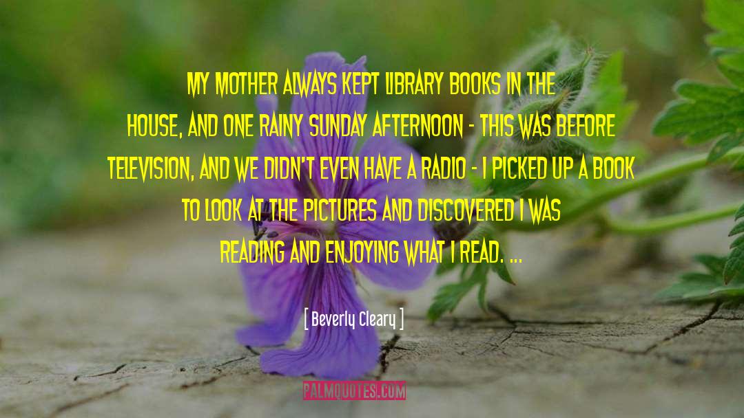 Library Books quotes by Beverly Cleary