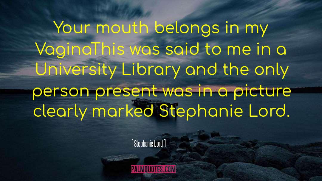 Library Card quotes by Stephanie Lord