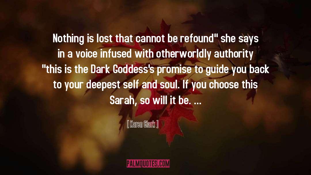 Library Lost quotes by Karen Clark