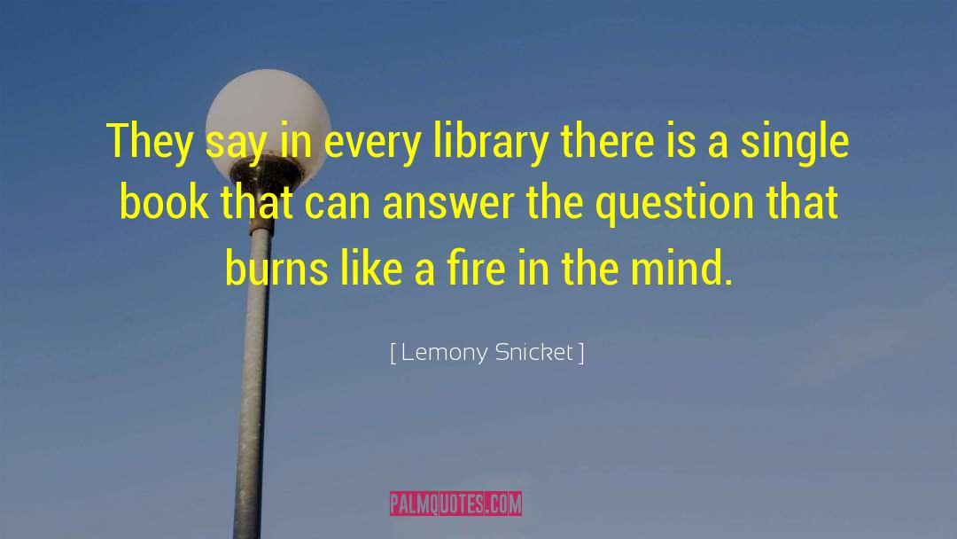 Library Purgatory quotes by Lemony Snicket