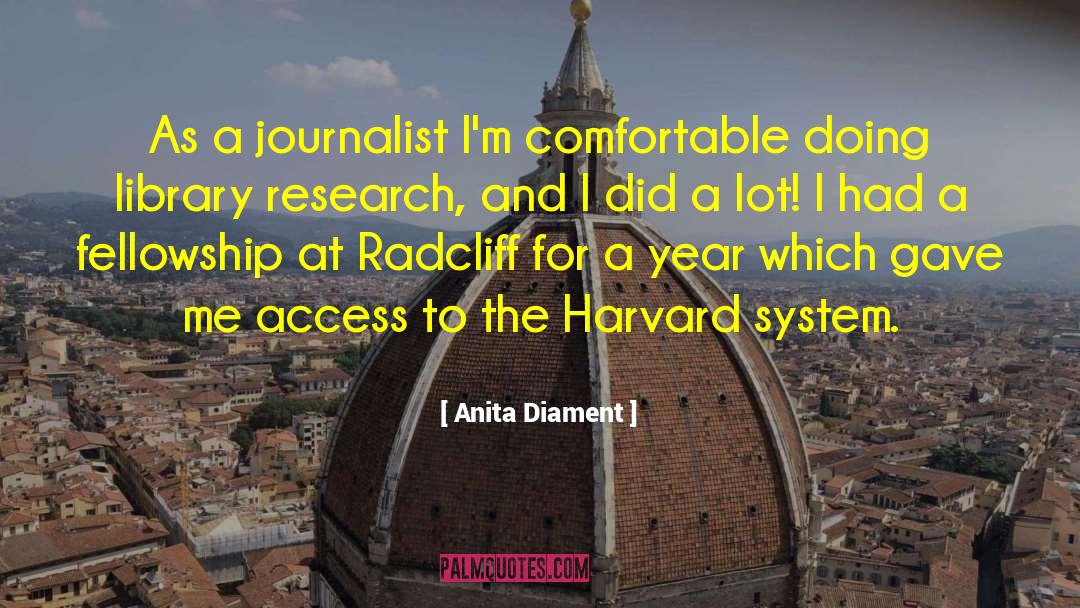 Library Research quotes by Anita Diament