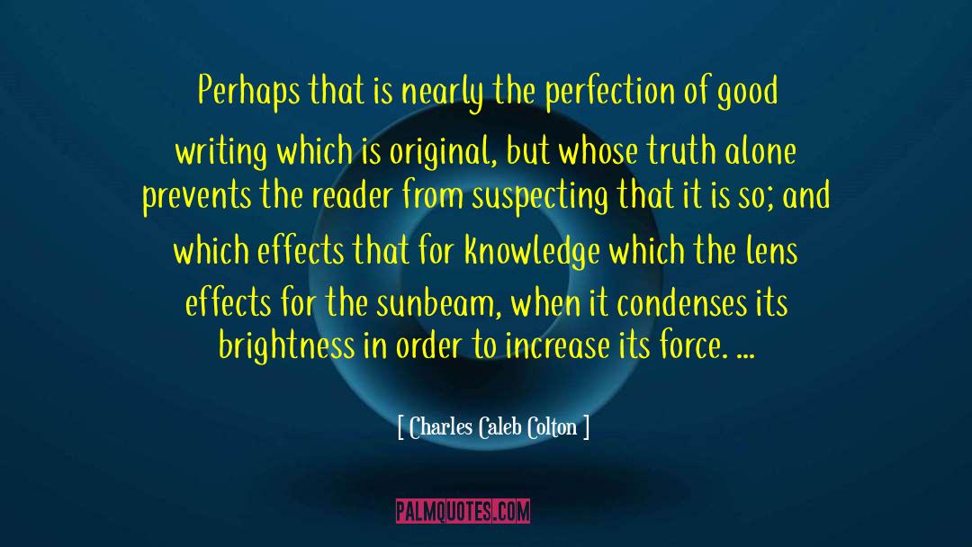 Librera Reader quotes by Charles Caleb Colton