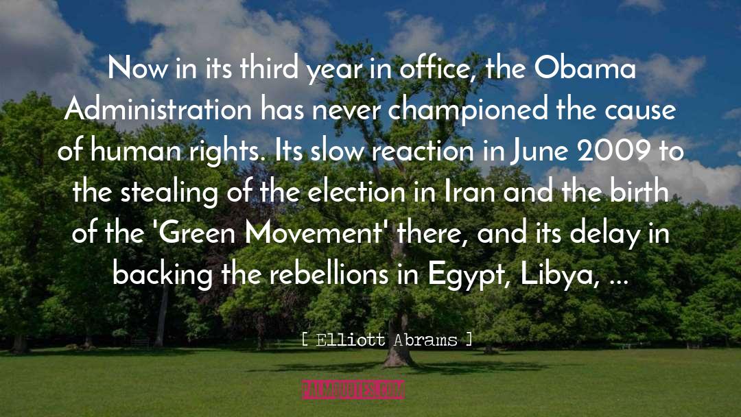 Libya quotes by Elliott Abrams