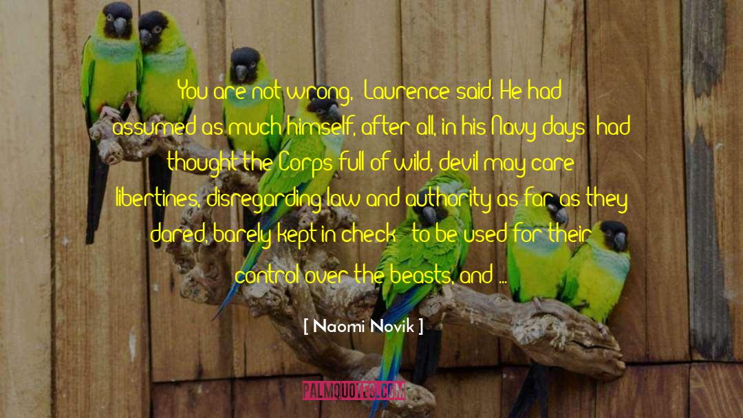 Licence quotes by Naomi Novik