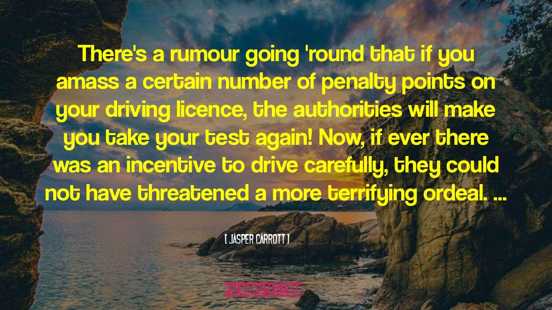Licence quotes by Jasper Carrott