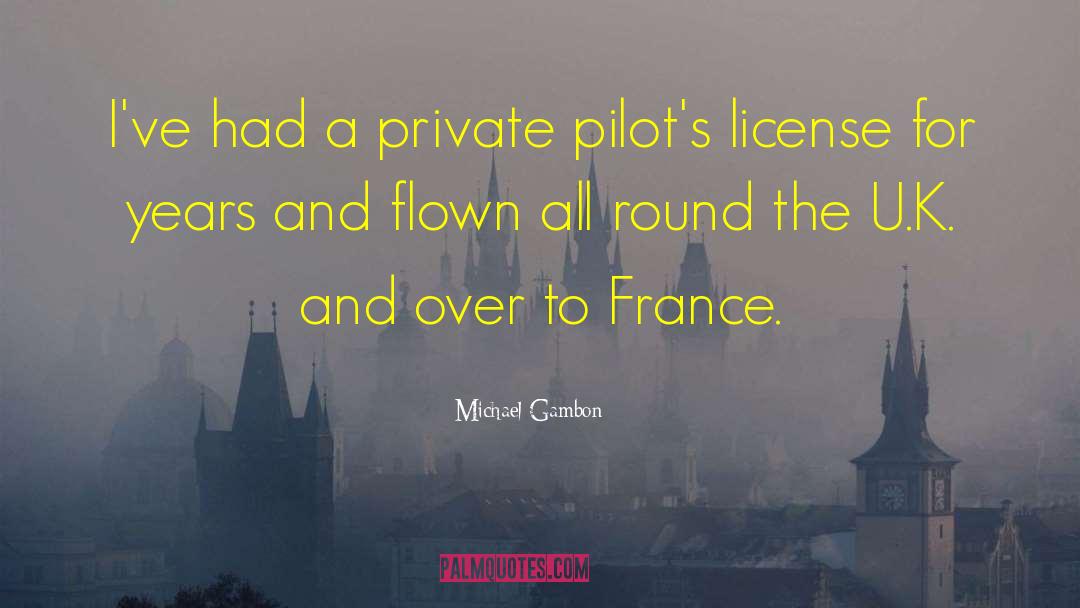 License quotes by Michael Gambon