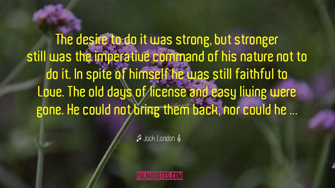License To Wed quotes by Jack London