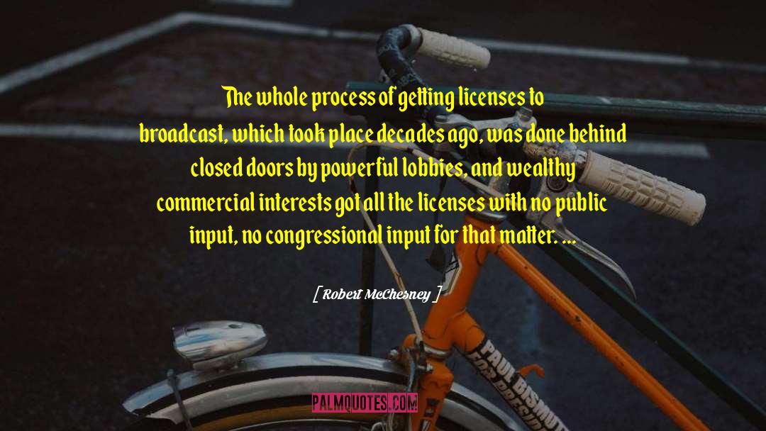 Licenses quotes by Robert McChesney