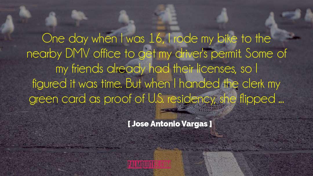 Licenses quotes by Jose Antonio Vargas