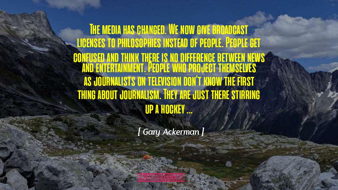 Licenses quotes by Gary Ackerman