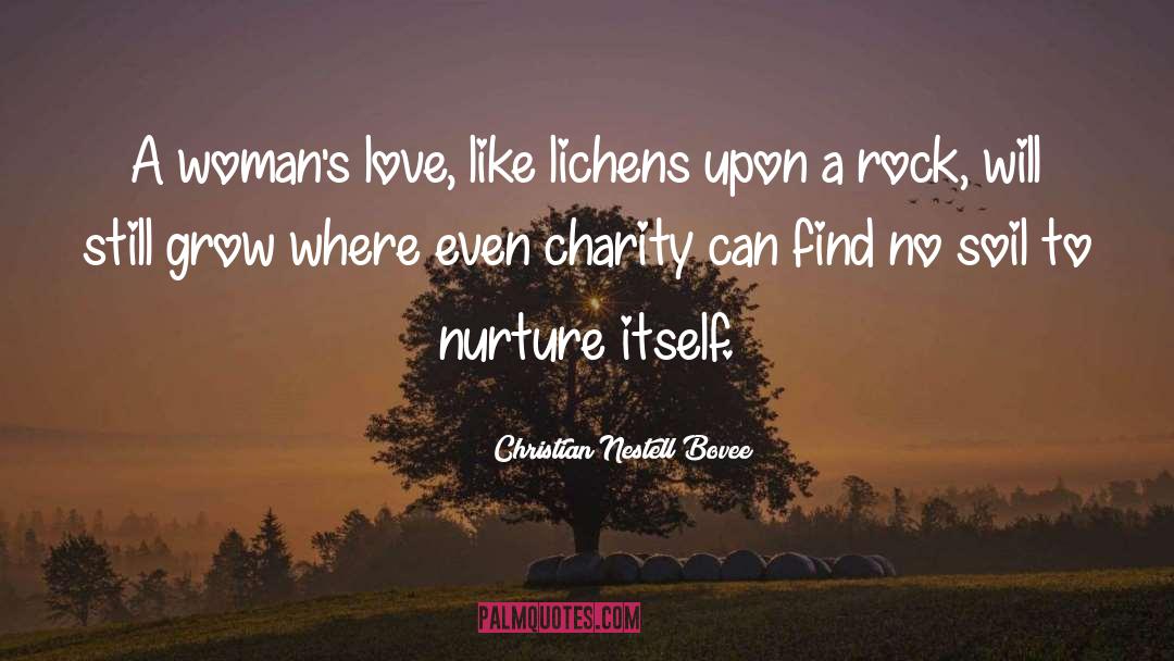 Lichens quotes by Christian Nestell Bovee