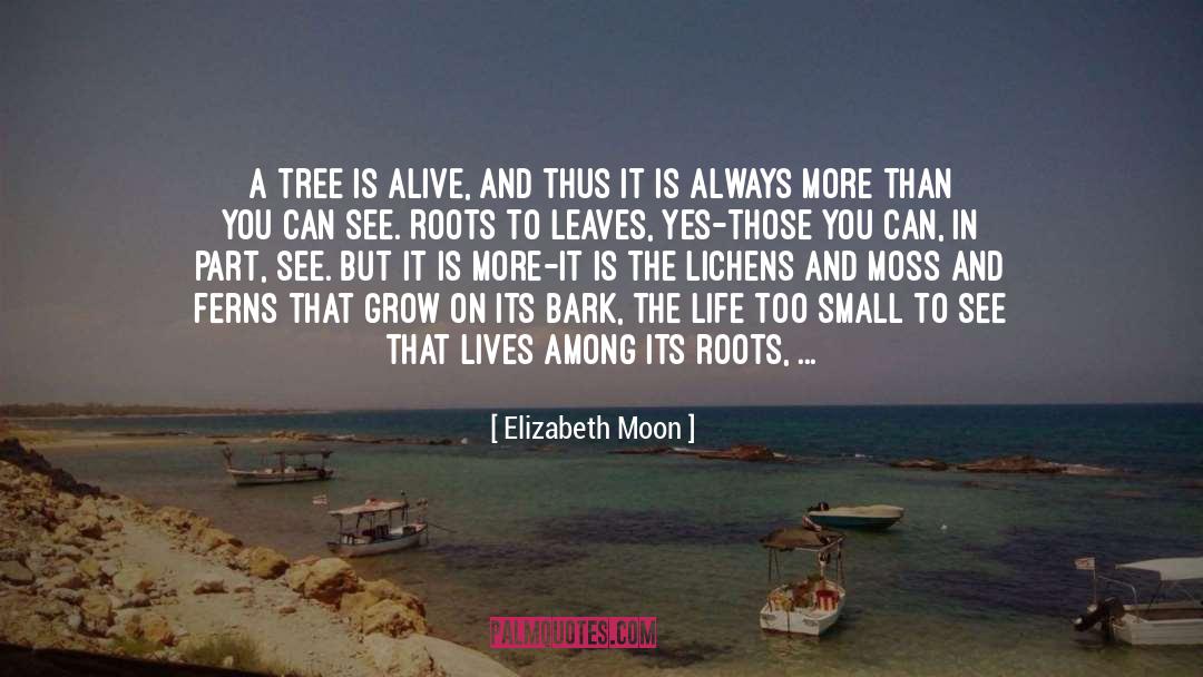 Lichens quotes by Elizabeth Moon