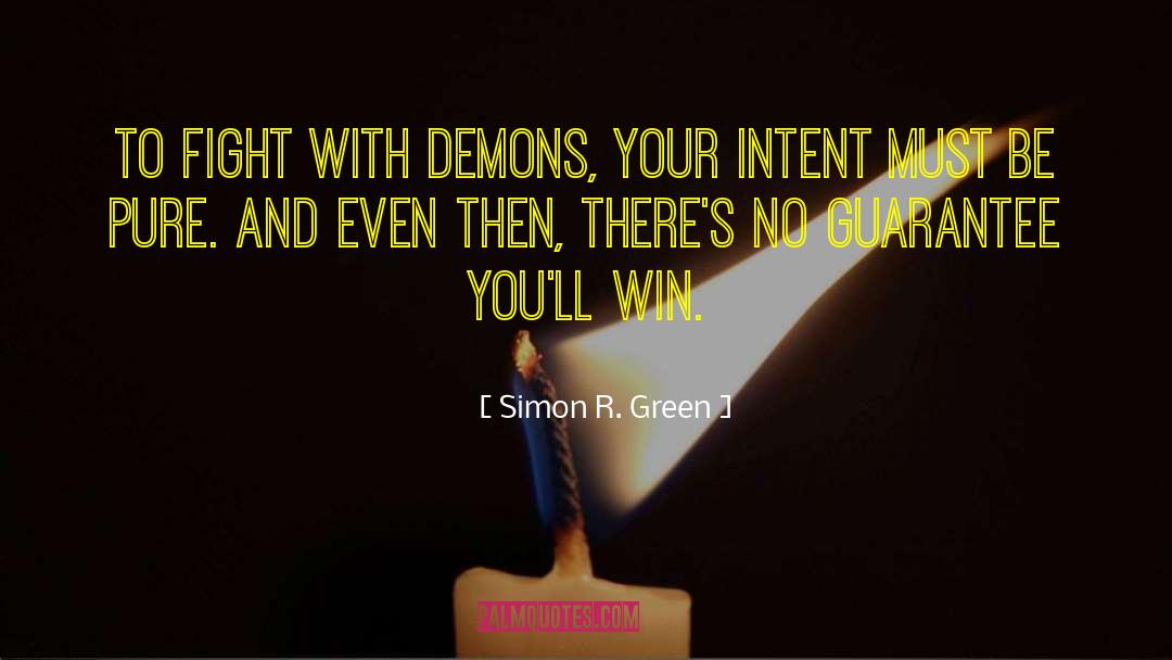 Licia Green quotes by Simon R. Green