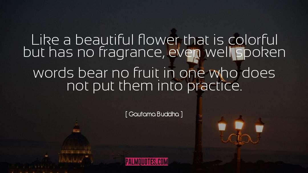 Lickness Flower quotes by Gautama Buddha