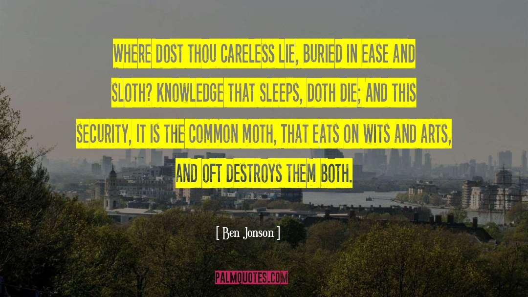 Lie Bot quotes by Ben Jonson