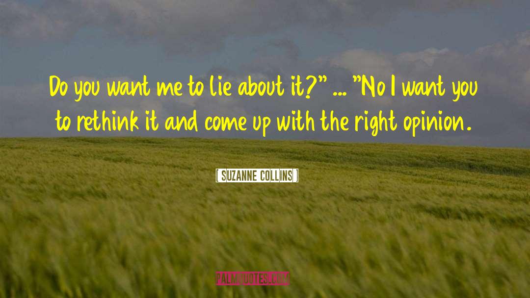 Lie Bot quotes by Suzanne Collins