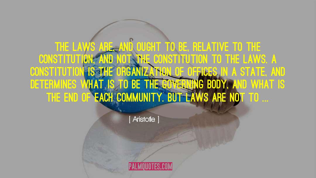 Lie Observance Law quotes by Aristotle.