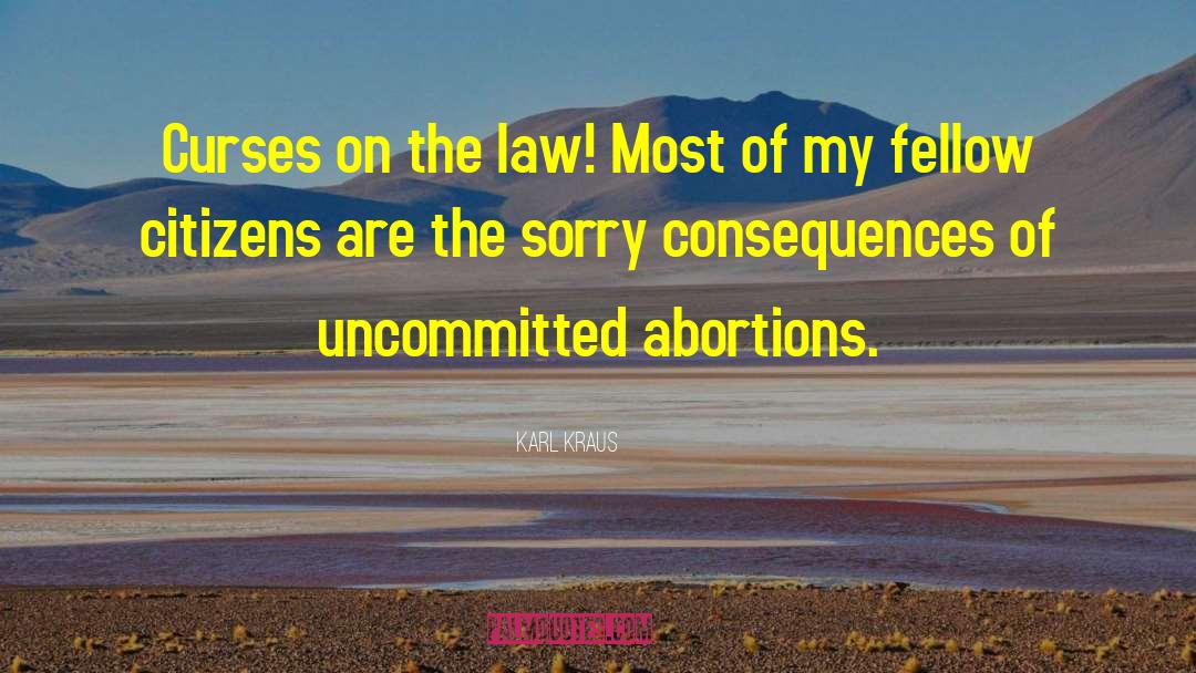 Lie Observance Law quotes by Karl Kraus