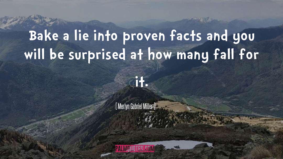 Lie Observance Law quotes by Merlyn Gabriel Miller