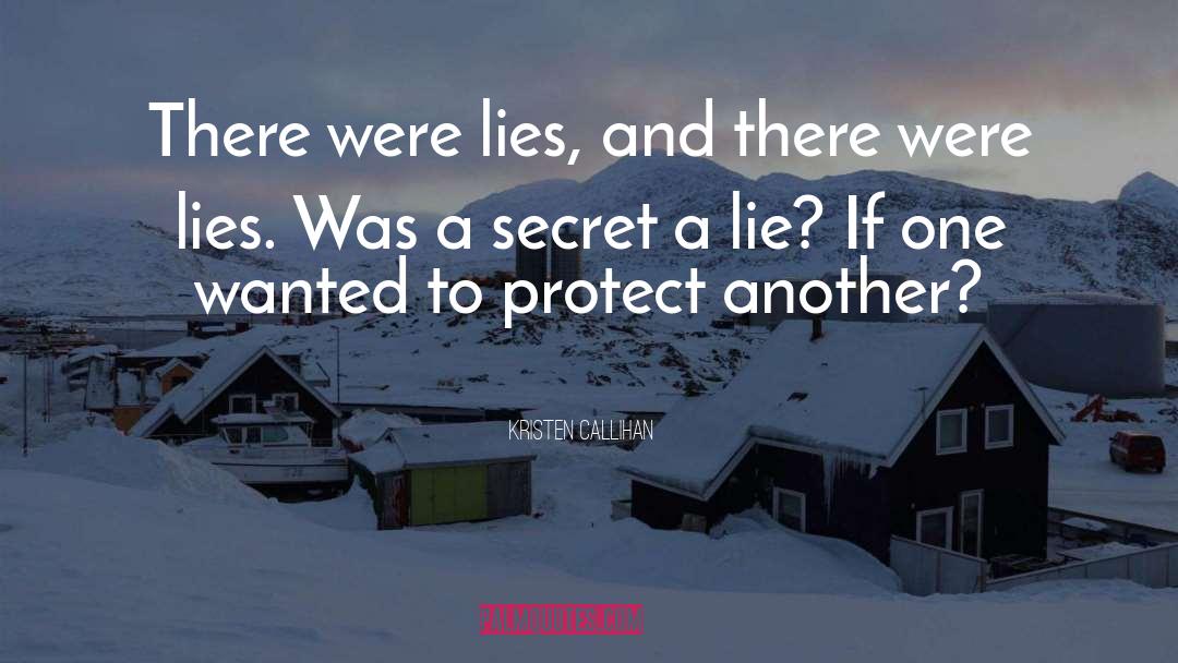 Lie quotes by Kristen Callihan