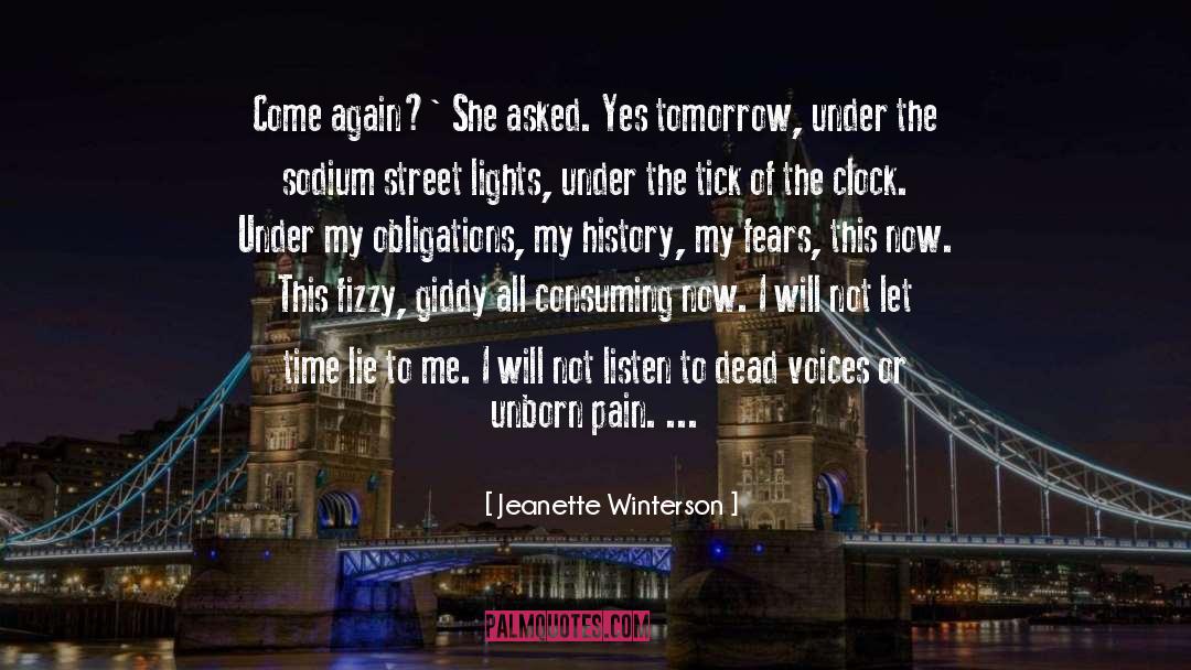 Lie To Me quotes by Jeanette Winterson