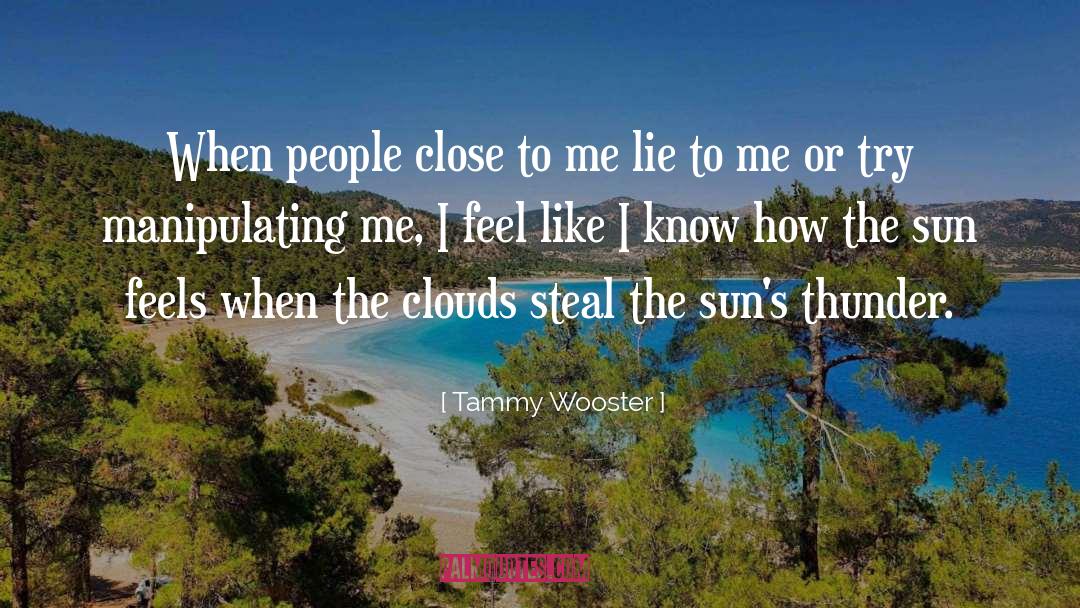 Lie To Me quotes by Tammy Wooster