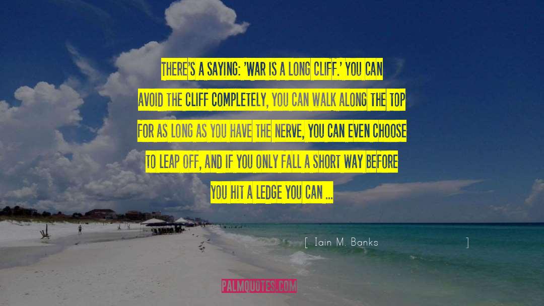 Lie Your Way To The Top quotes by Iain M. Banks