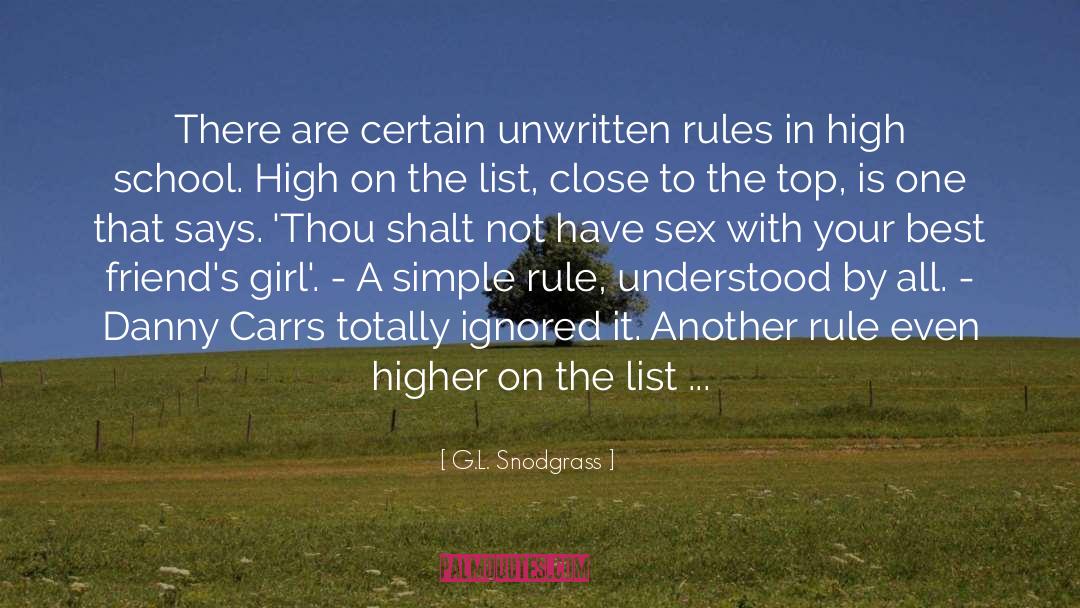 Lie Your Way To The Top quotes by G.L. Snodgrass