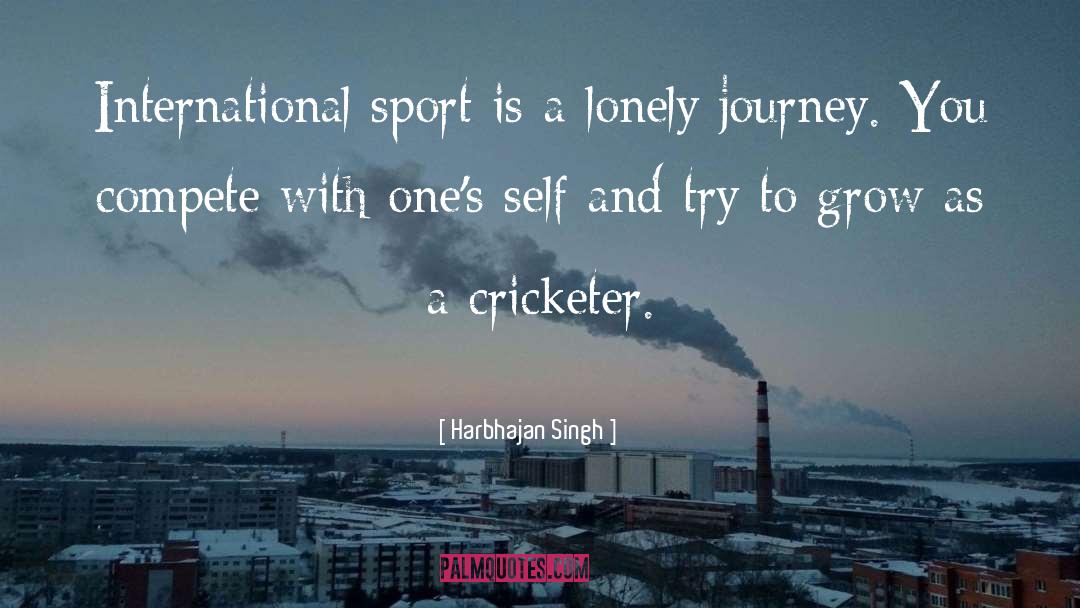 Liebing International Airport quotes by Harbhajan Singh