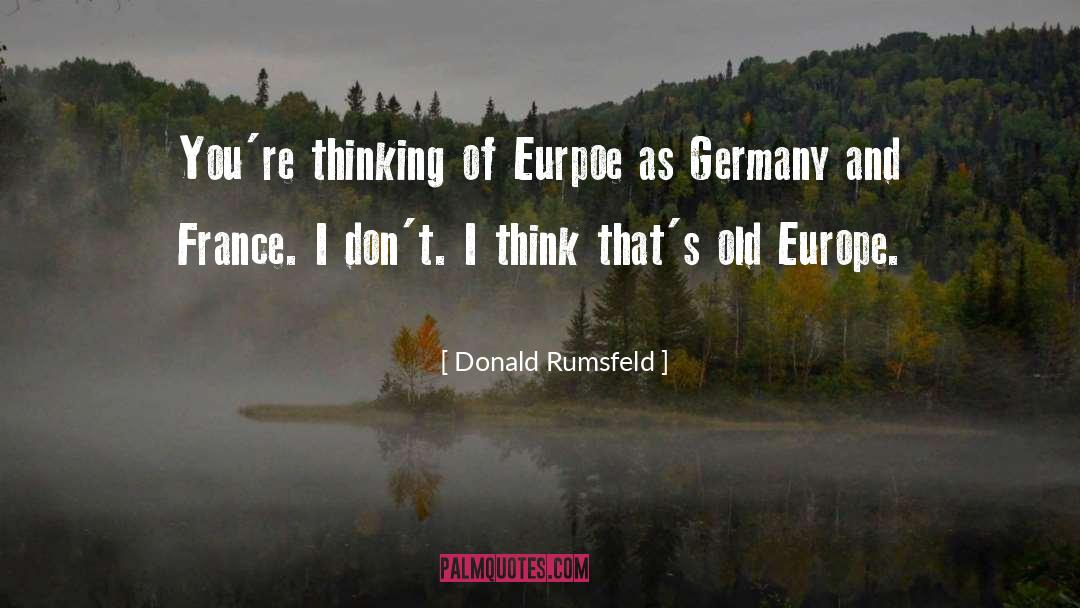 Lienen Germany quotes by Donald Rumsfeld