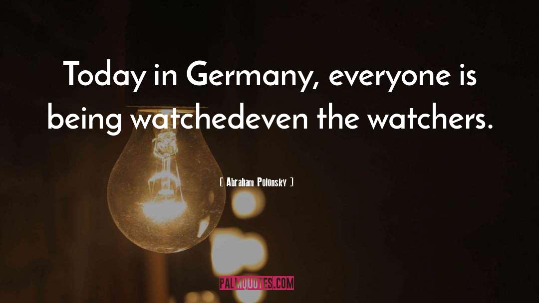 Lienen Germany quotes by Abraham Polonsky